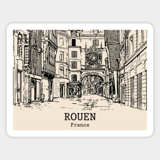 Rouen - France Magnet